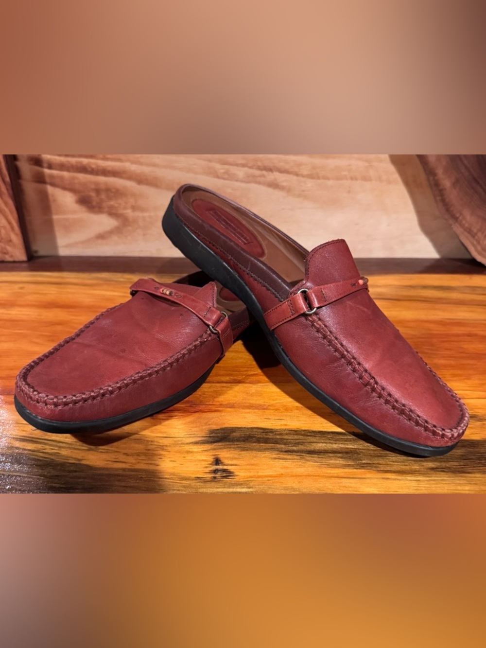 Women’s H.S. Trask & Co. Leather Driving Mules